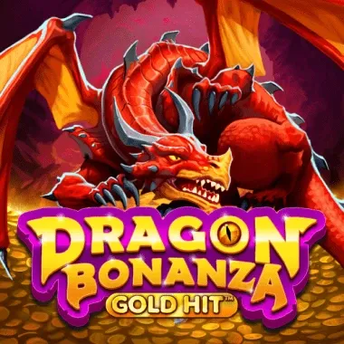 Dragon Bonanza Gold Hit slot with a red dragon guarding golden treasure