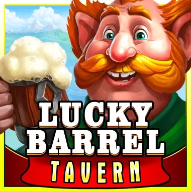 Lucky Barrel Tavern slot with a bearded dwarf and overflowing beer mugs